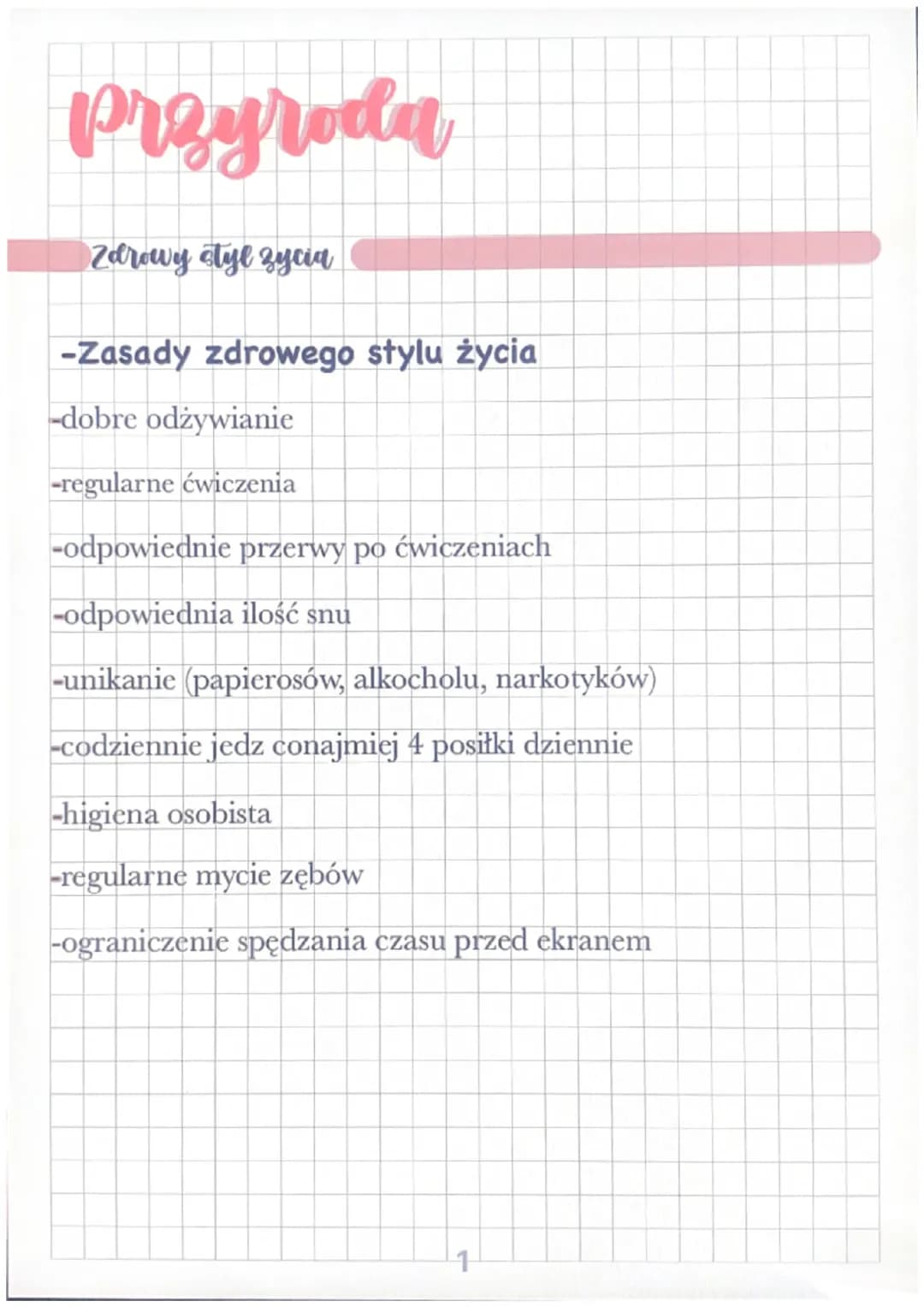 Zasady zdrowego stylu życia🎀🎀🫶🏽