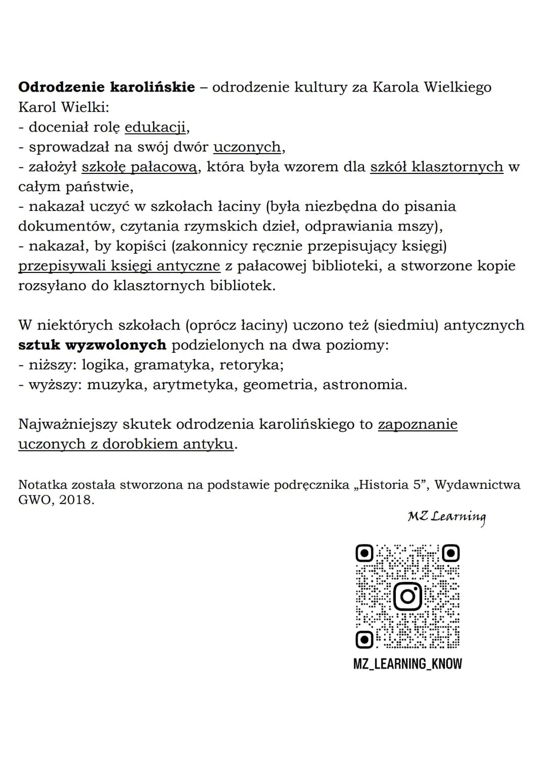 O
MZ_LEARNING_KNOW
Państwo Karola Wielkiego
-
Klasa 5, Historia, GWO
Frankowie pogańskie plemię germańskie, które w V wieku utworzyło
własne