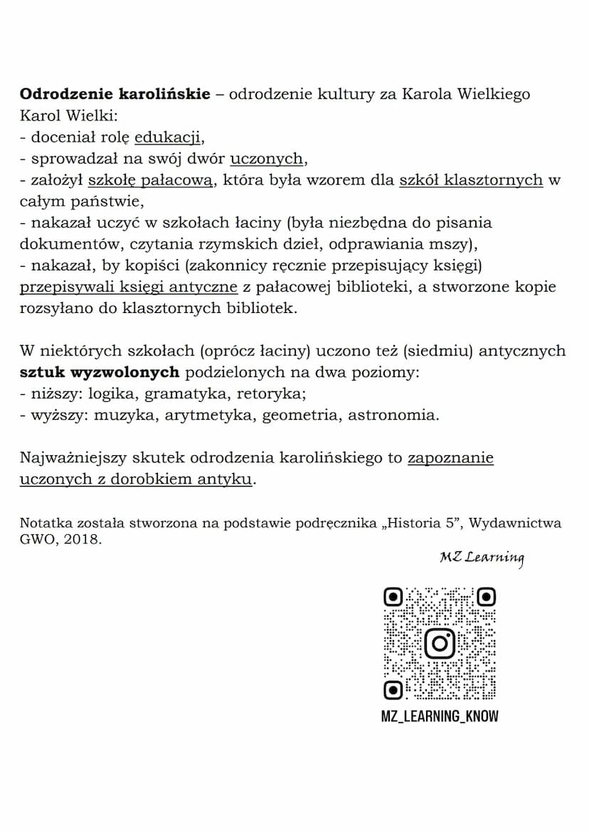 O
MZ_LEARNING_KNOW
Państwo Karola Wielkiego
-
Klasa 5, Historia, GWO
Frankowie pogańskie plemię germańskie, które w V wieku utworzyło
własne