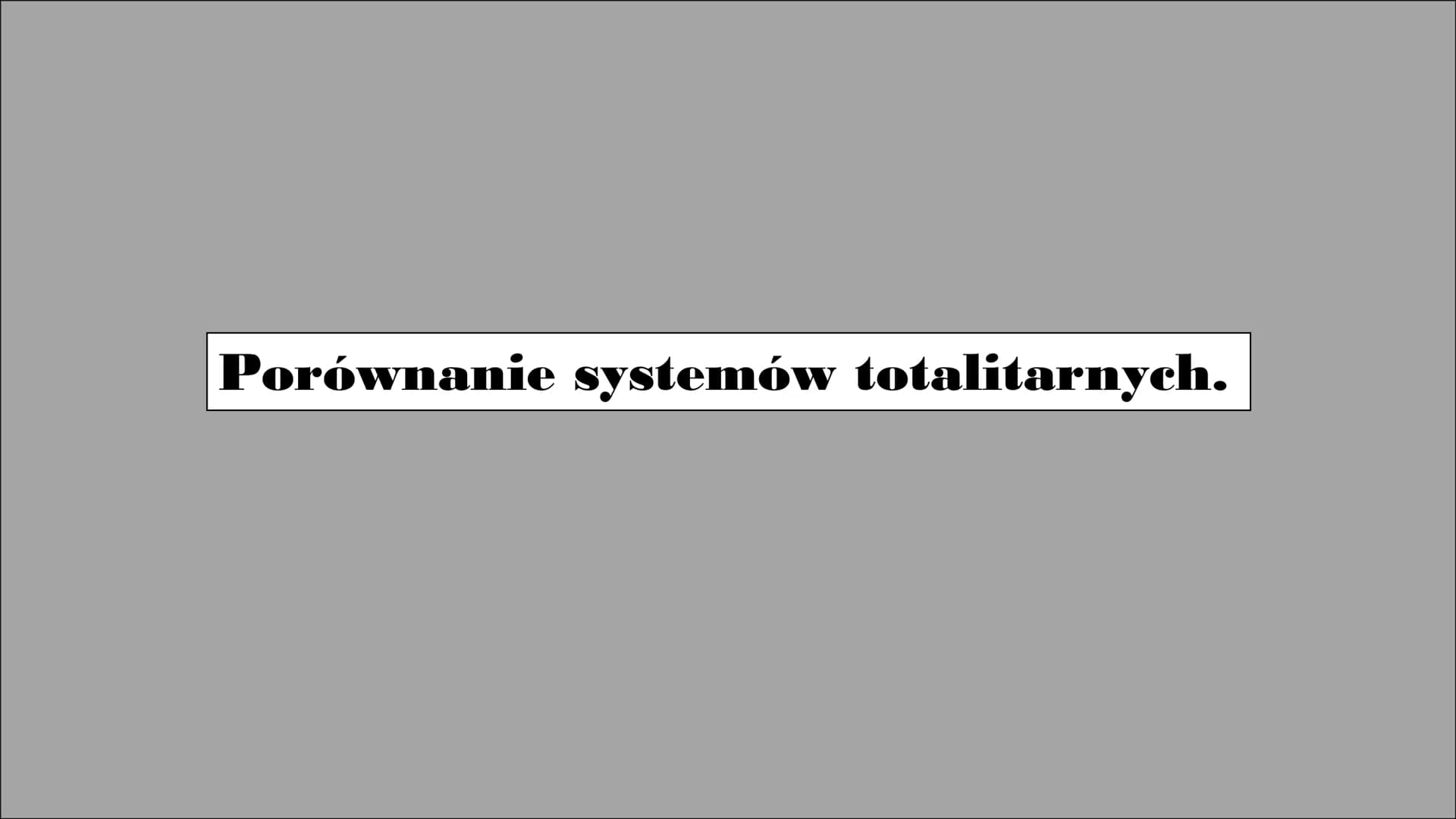 Porównanie systemów totalitarnych. Faszyzm włoski
Władzę objął Benito Mussolini, który
przyjął tytuł „duce". Podkreślał on
jego autorytarny,