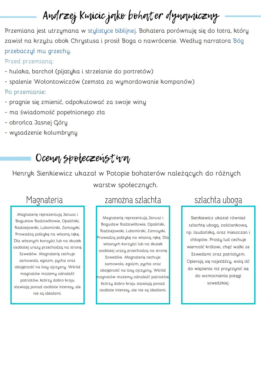 POTOP
Henryk Sienkiewicz
Czas i miejsce akcji
Akcja utworu toczy się w latach 1655-1657 podczas najazdu szwedzkiego na
tereny Rzeczpospolite