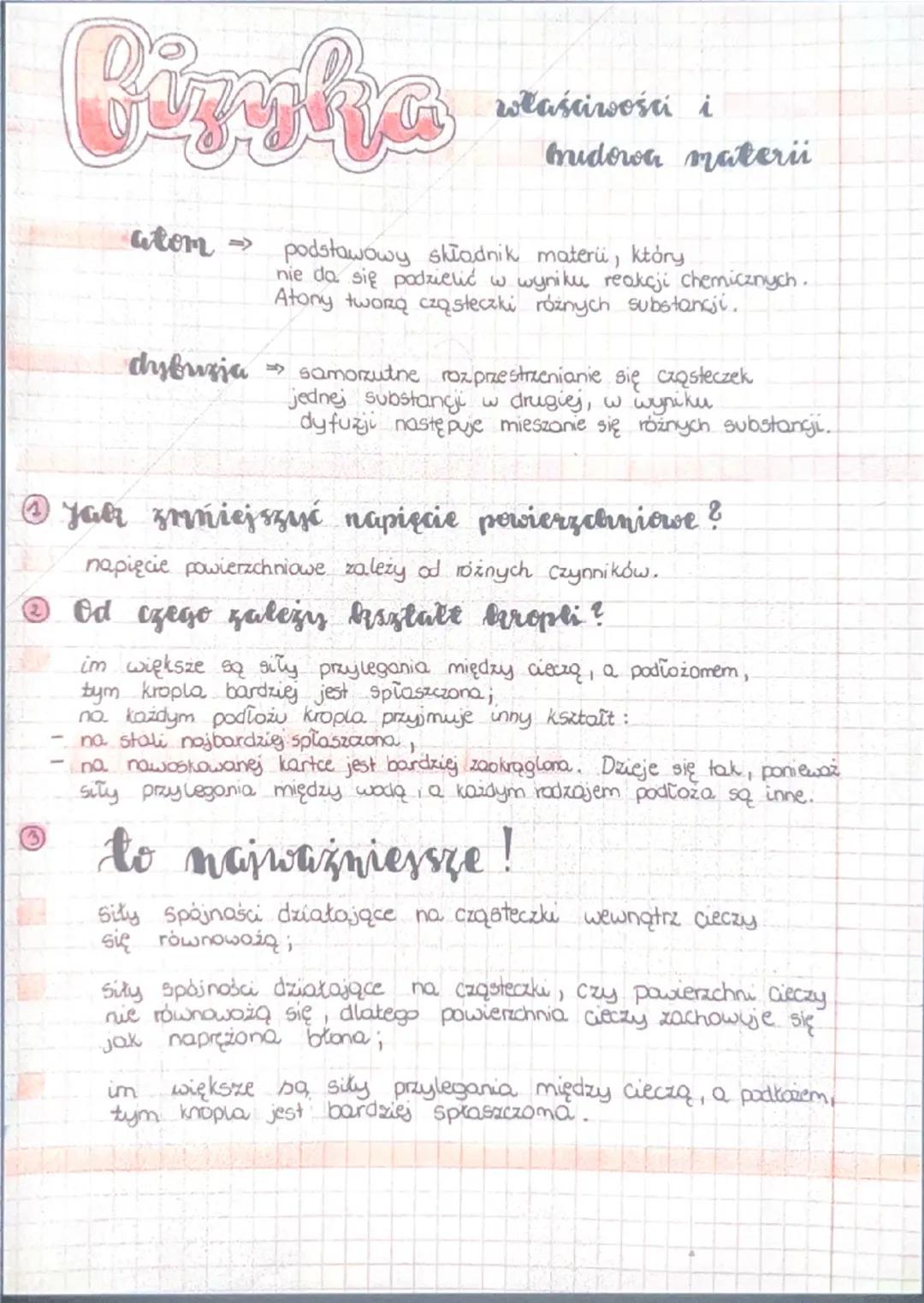 Birgha
właściwości i
mudowa materii
atom podstawowy składnik materü, który
nie da się podzielić w wyniku reakcji chemicznych.
Atony tworzą c