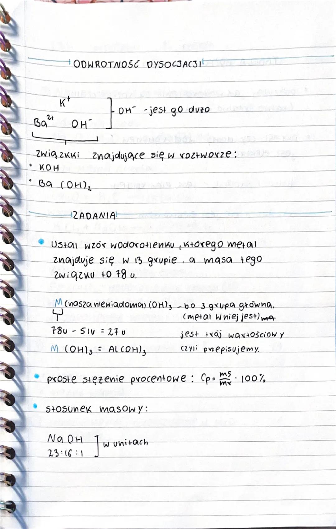 # WODOROTLENKI

REAKCJE OTRZYMYWANIA

Wodorotlenek sodu:

$2Na + 2H_2O \longrightarrow 2NaOH + H_2 \uparrow$
$Na_2O + H_2O \longrightarrow 2