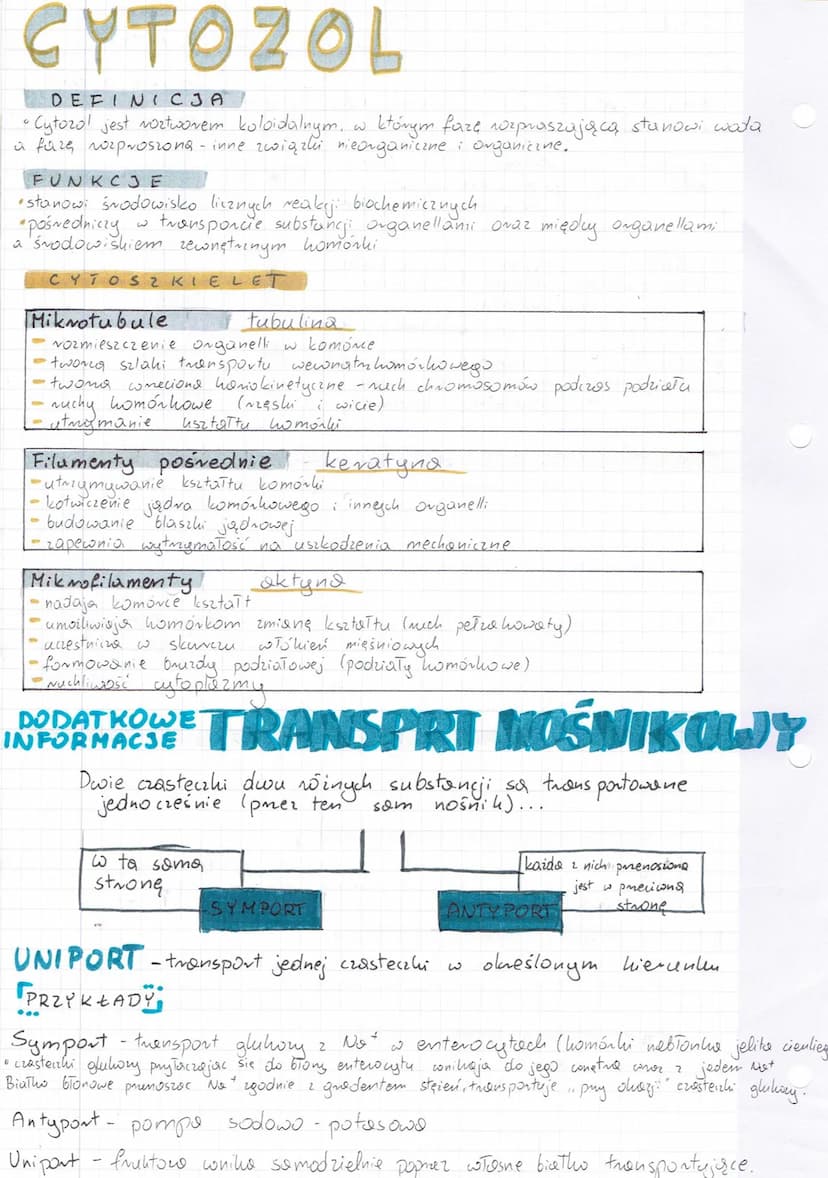 
<h2 id="definicjakomrki">Definicja komórki</h2>
<p>Komórka jest najmniejszą, podstawową jednostką zdolną do przeprowadzenia własnego metabo