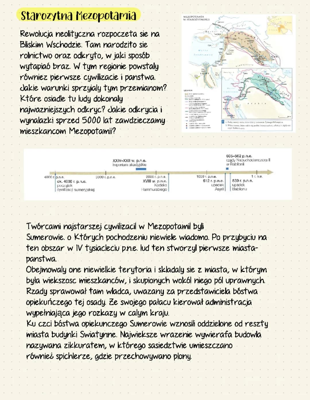 pierwsze cywilizacje
