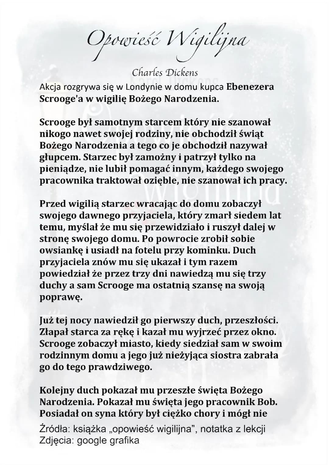 Opowieść Wigilijna
