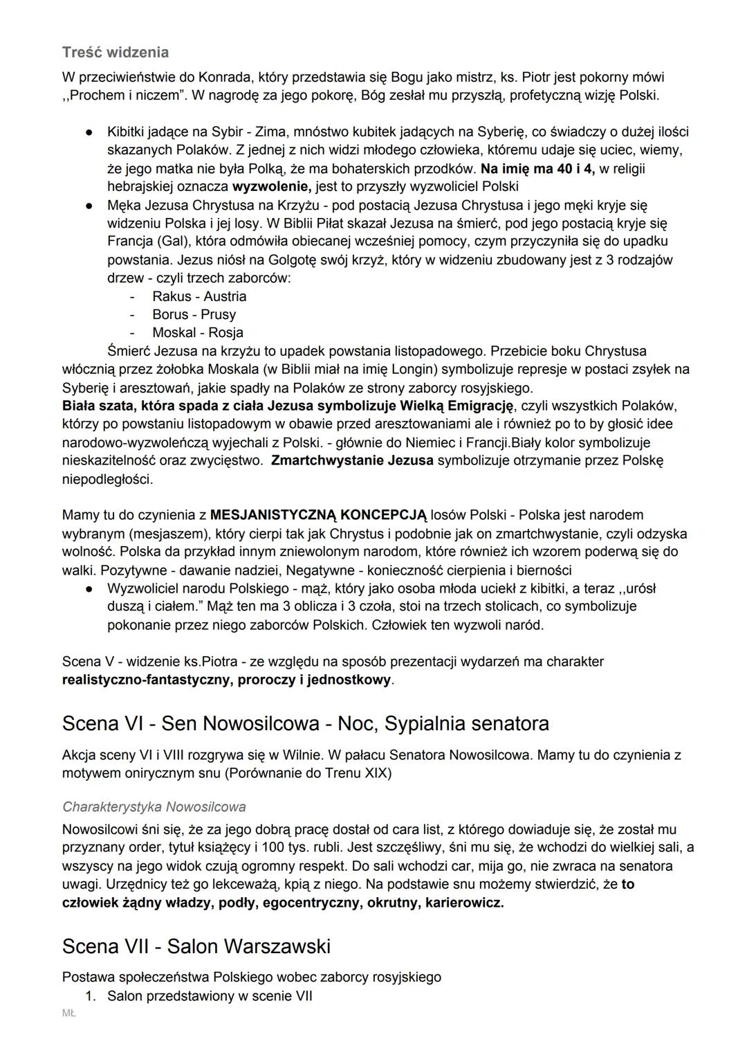 Dziady cz. III
Geneza
III część Dziadów powstała w 1832 r. a na ich powstanie złożyły się okoliczności:
• upadek powstania listopadowego
pró