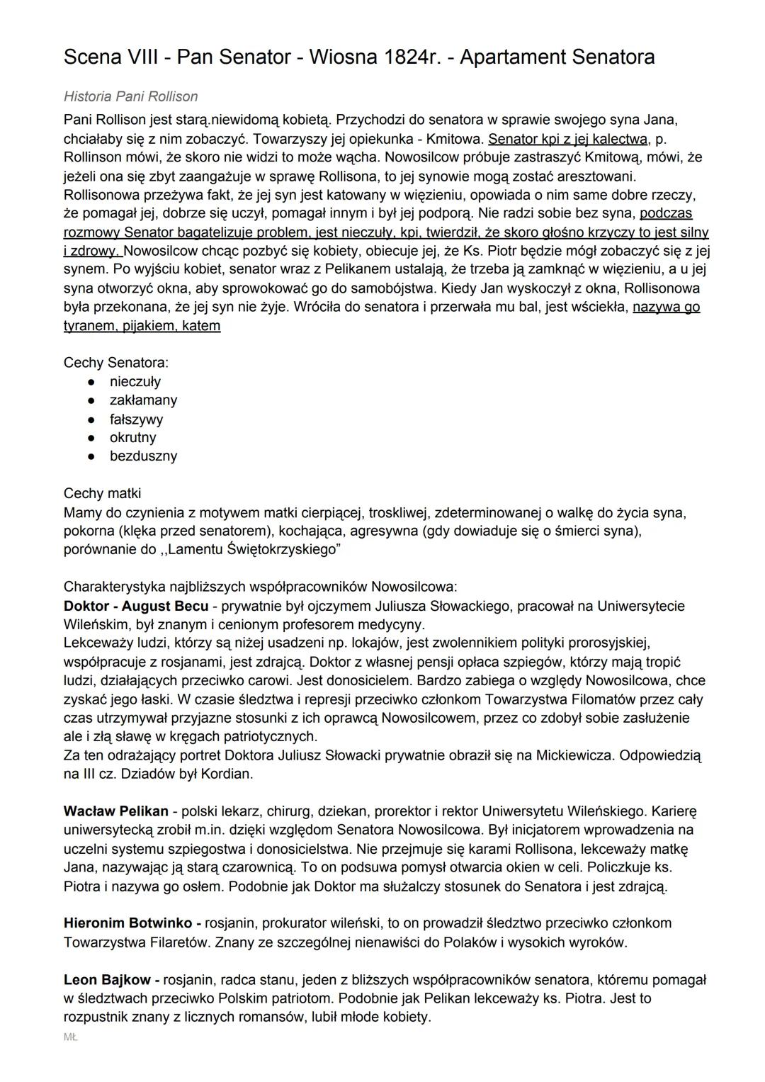 Dziady cz. III
Geneza
III część Dziadów powstała w 1832 r. a na ich powstanie złożyły się okoliczności:
• upadek powstania listopadowego
pró