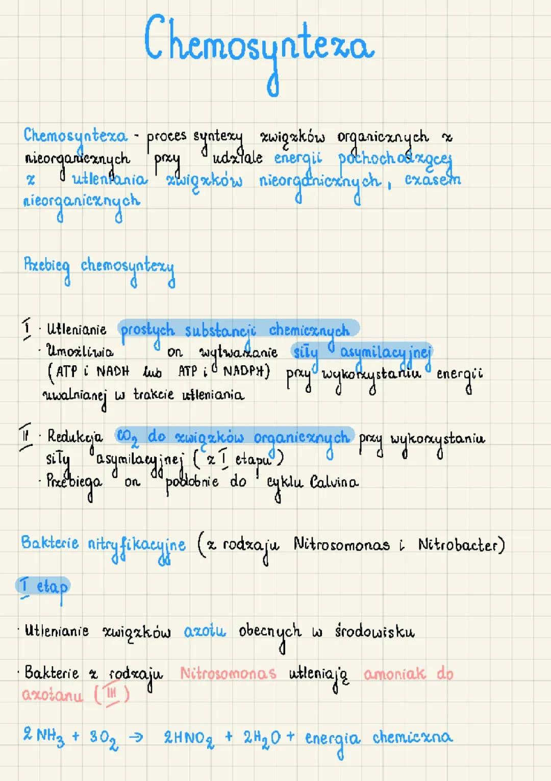 Chemosynteza 