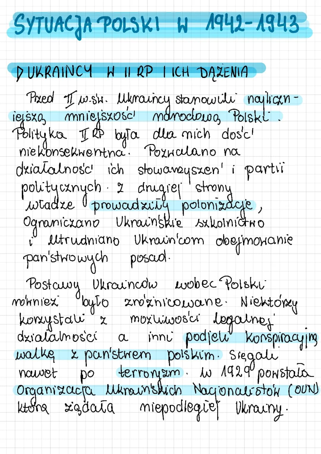 Sytuacja Polski w latach 1942-1943