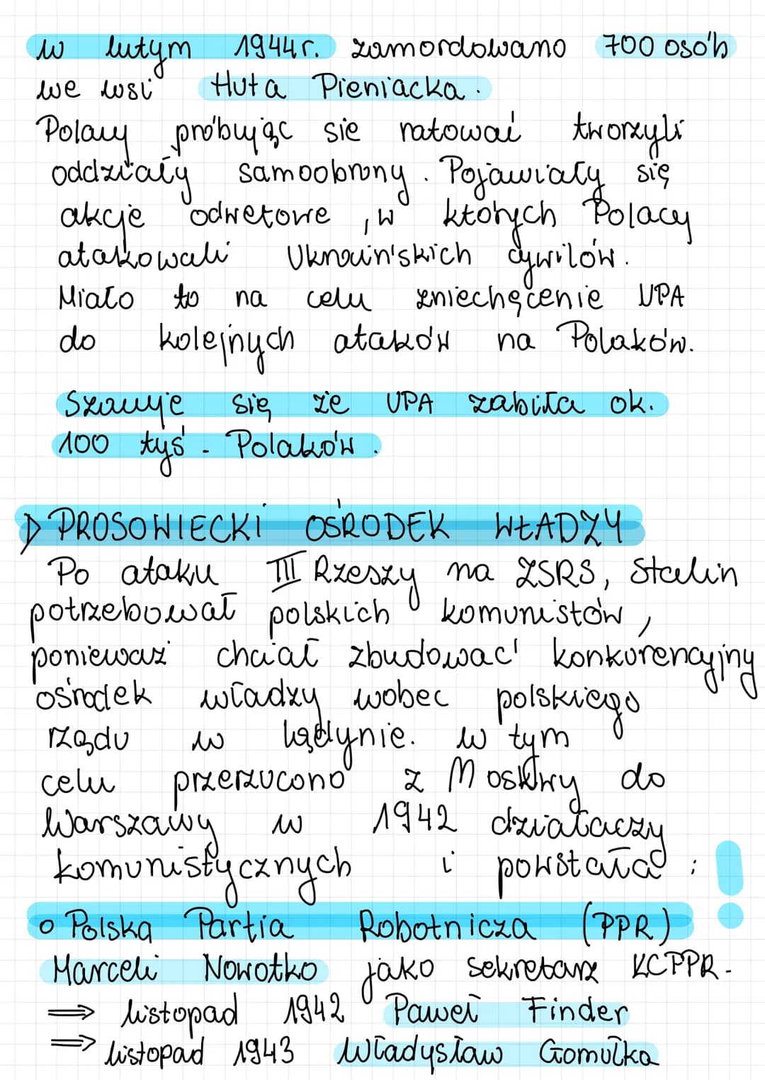 SYTUACJA POLSKI W 1942-1943
DUKRAINCY W 11 RP | ICH DĄZENIA
Przed II w.sw. Ukraincy stanowili noylicen-
iejszą mniejszość narodowa Polskt.
P