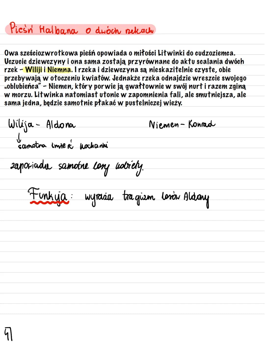KONRAD
WALLENROD
Maska historyczna w Konradzie Wallenrodzie
Średniowievny hostium historyczny posłużył autorowi do ukrycia współczesnego prz