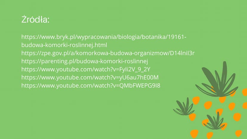 
<h2 id="cotojestkomrkarolinna">Co to jest komórka roślinna?</h2>
<p>Jak już wiemy z lekcji o komórkach zwierzęcych, każdy żywy organizm skł
