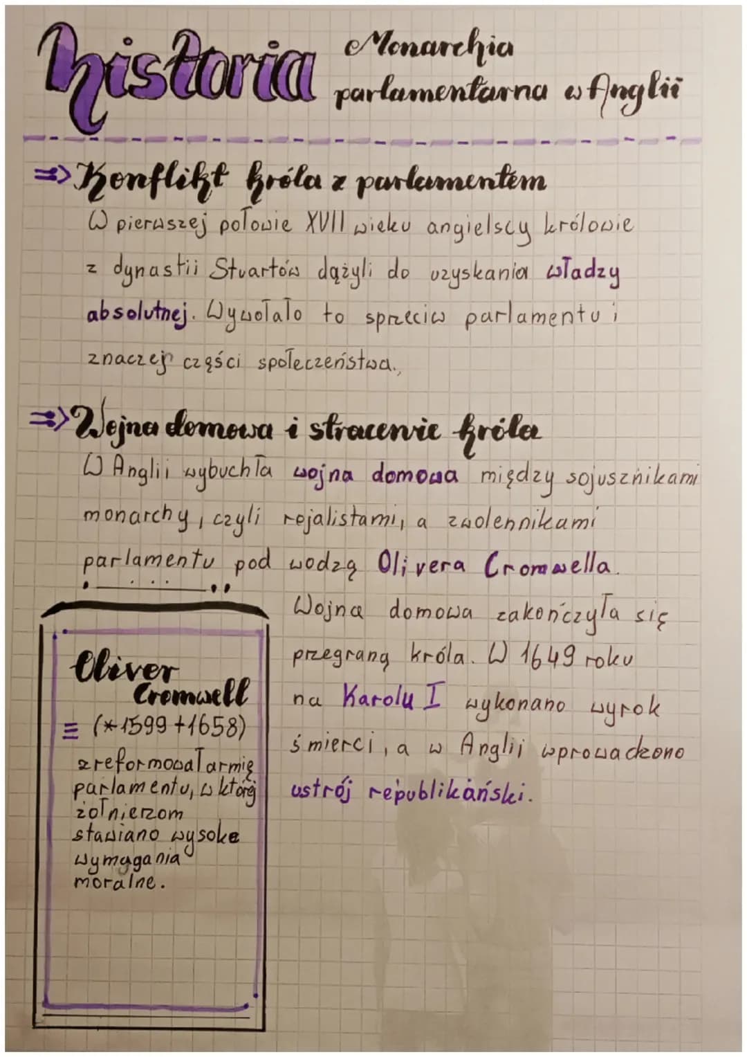 
<p>Historia Monarchii Parlamentarnej w Anglii sięga pierwszej połowy XVII wieku, kiedy to angielscy królowie z dynastii Stuartów dążyli do 