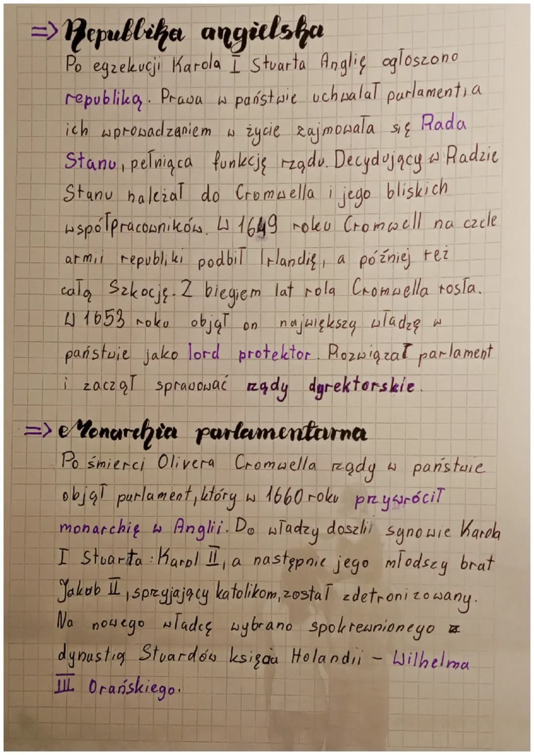 
<p>Historia Monarchii Parlamentarnej w Anglii sięga pierwszej połowy XVII wieku, kiedy to angielscy królowie z dynastii Stuartów dążyli do 