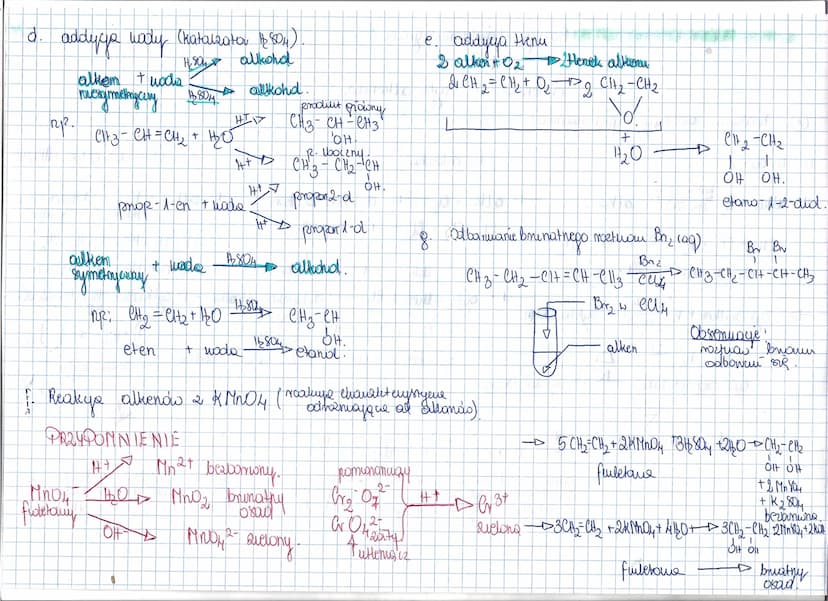 
<p>One of the methods for obtaining alkenes is through the dehydration of alcohols. For example, the reaction of ethanol at a suitable temp