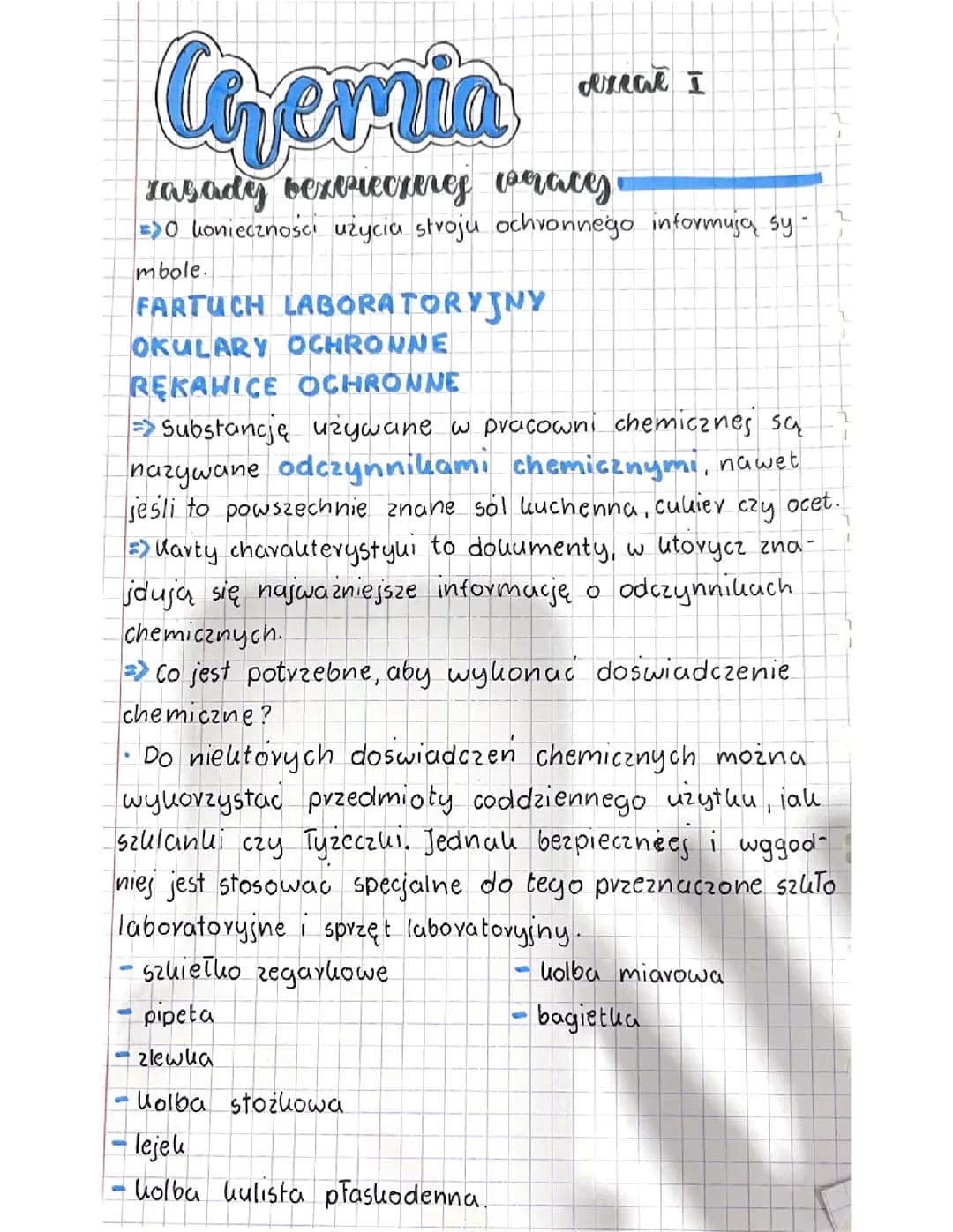 chemia dział 1