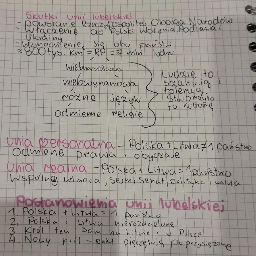 -
RZECZPOSPOLI
OBOJ6A
NARODOW
Unia w Krewie- 1385 rok
unia Lubelska - 1569rok 1 lipca.
Przyczyny zawarcia Unii lubelskiej
1
-
Wojny z rosia
