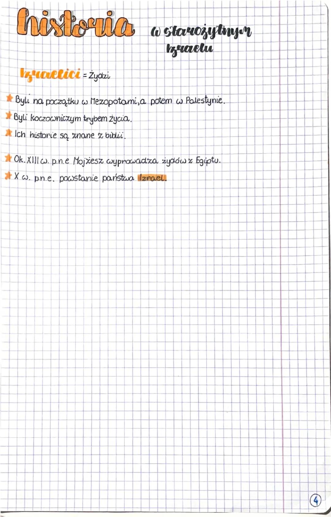 historia
W starożytnyor
Izraelu
bractici = Żydzi
Byli na początku w Mezopotami, a potem w Palestynie.
Byli koczowniczym trybem życia.
Ich hi