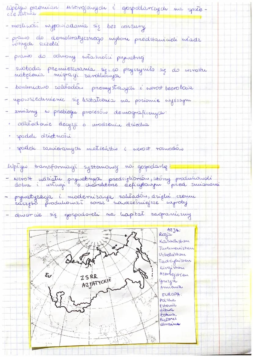 Charakterystyka przemian ustrojonych
odnienie monopartyjnego systemu sprawowania władzy
rzecz systemu wielopartyjnego
*
*
pełna swoboda wybo