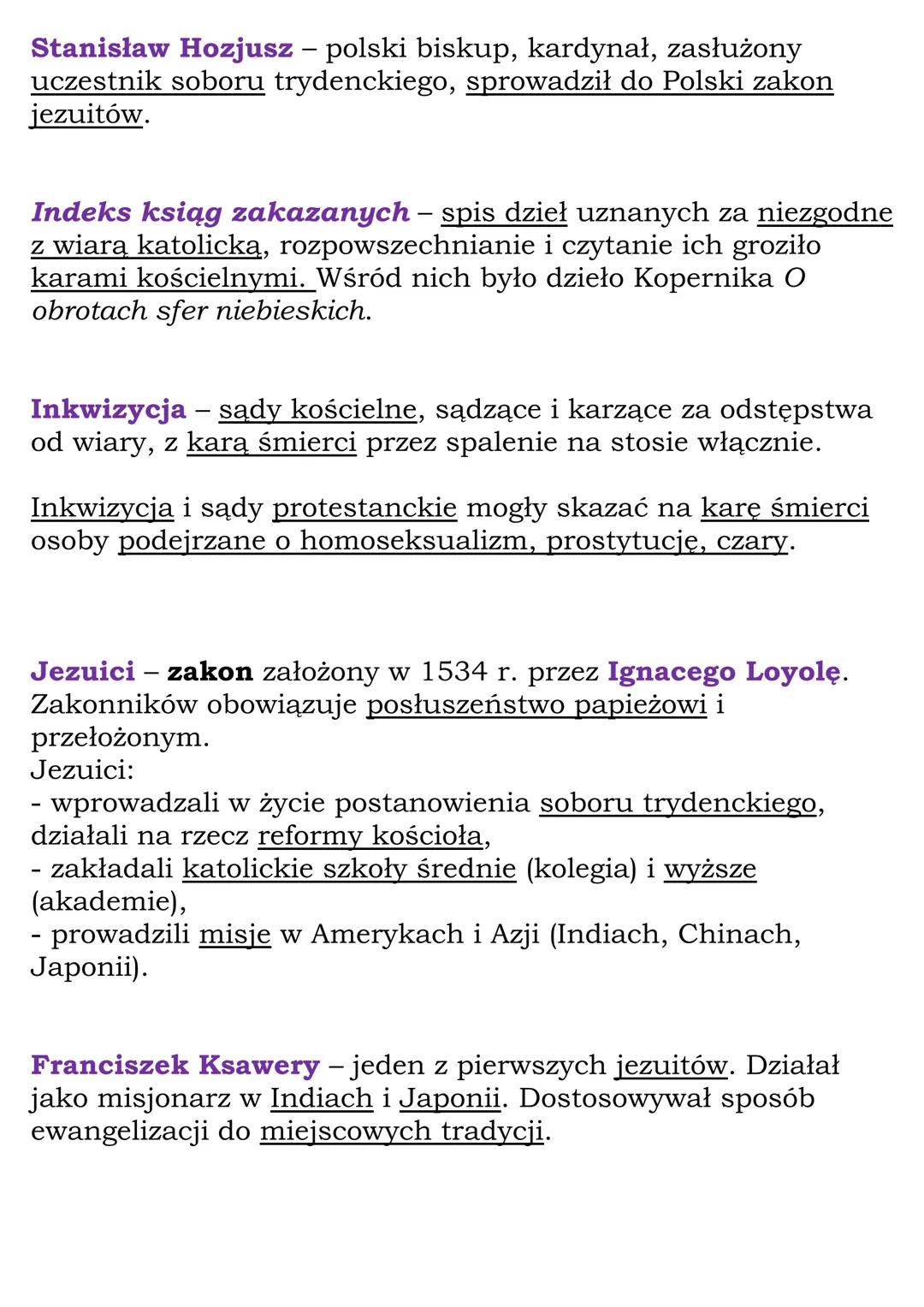 Reforma katolicka
Kl. 6, WSiP
Sobór - zgromadzenie biskupów całego Kościoła, którzy pod
przewodnictwem papieża obradują na temat praw koście