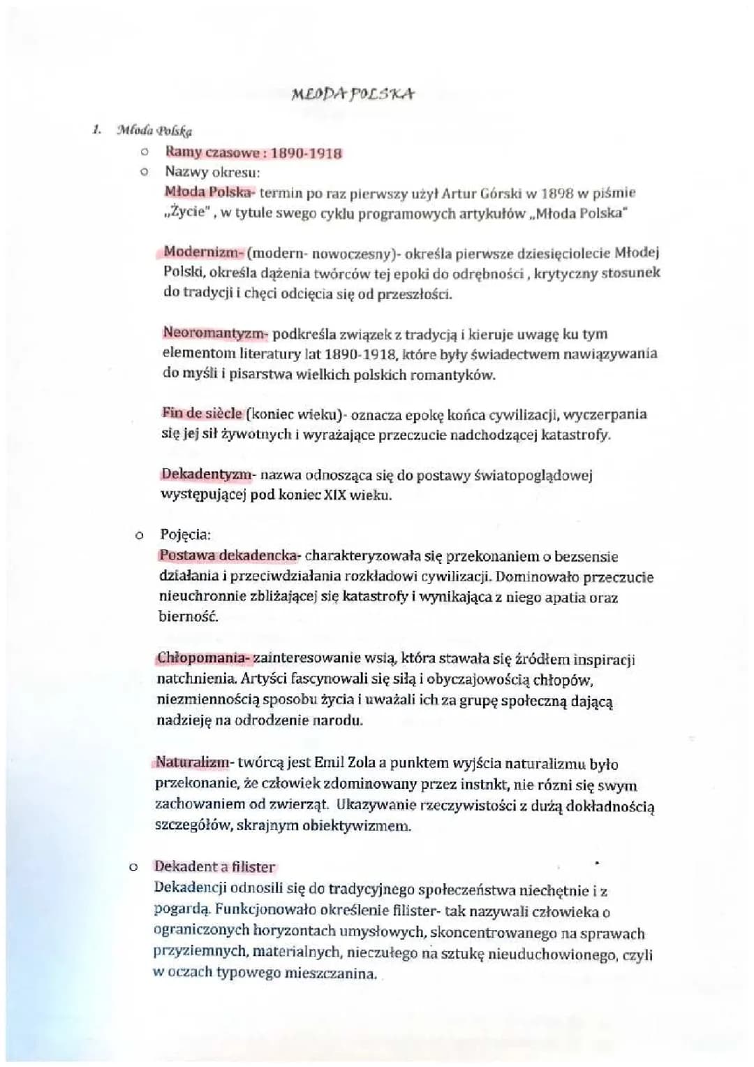 Młoda Polska 
