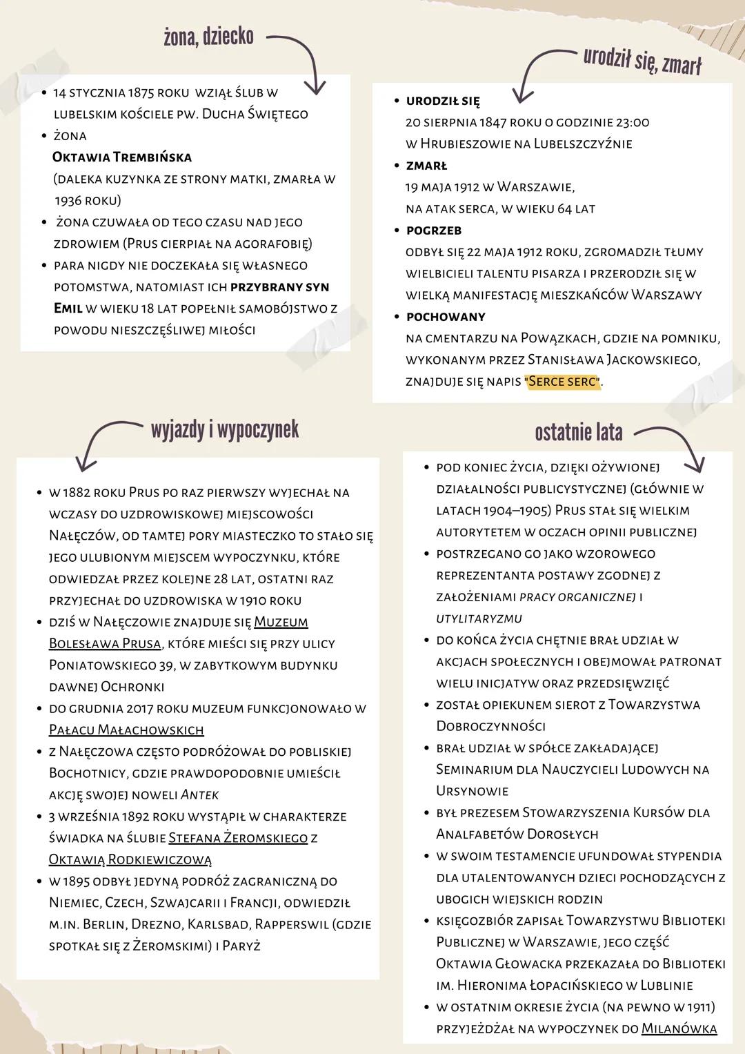 # BOLESŁAW PRUS

PRAWDZIWE IMIĘ TO:

# ALEKSANDER GŁOWACKI

dzieciństwo,
młodość, nauka

# BIOGRAFIA

OSIEROCONY W WIEKU 3 LAT PRZEZ MATKĘ,
