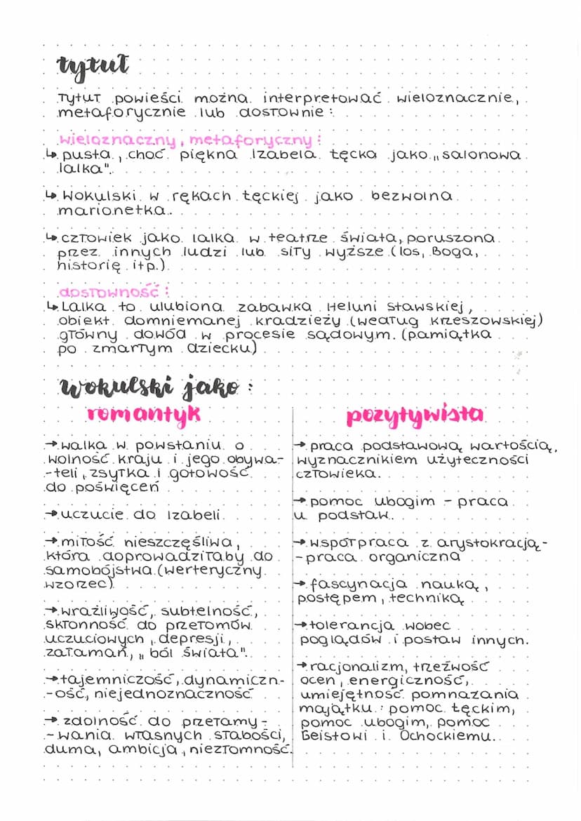 @_notateczkii
gatunek, rodzaj
Ⓒepika
lalka
powieść realistyczna
↳ale też wątki historyczne,
społeczne, fantastyczno-
-naukowe
11
Bolestaw
Pr