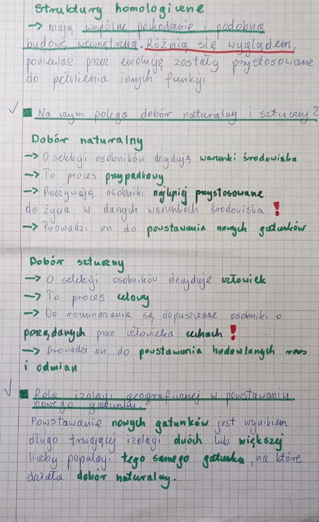 Biologia
anizmow.
V. Na czym polega proces ewolug, 2
Ewoluja to proces stopniowych zmian
w budowie ciała i sposobie życia organiz
prowadzi o