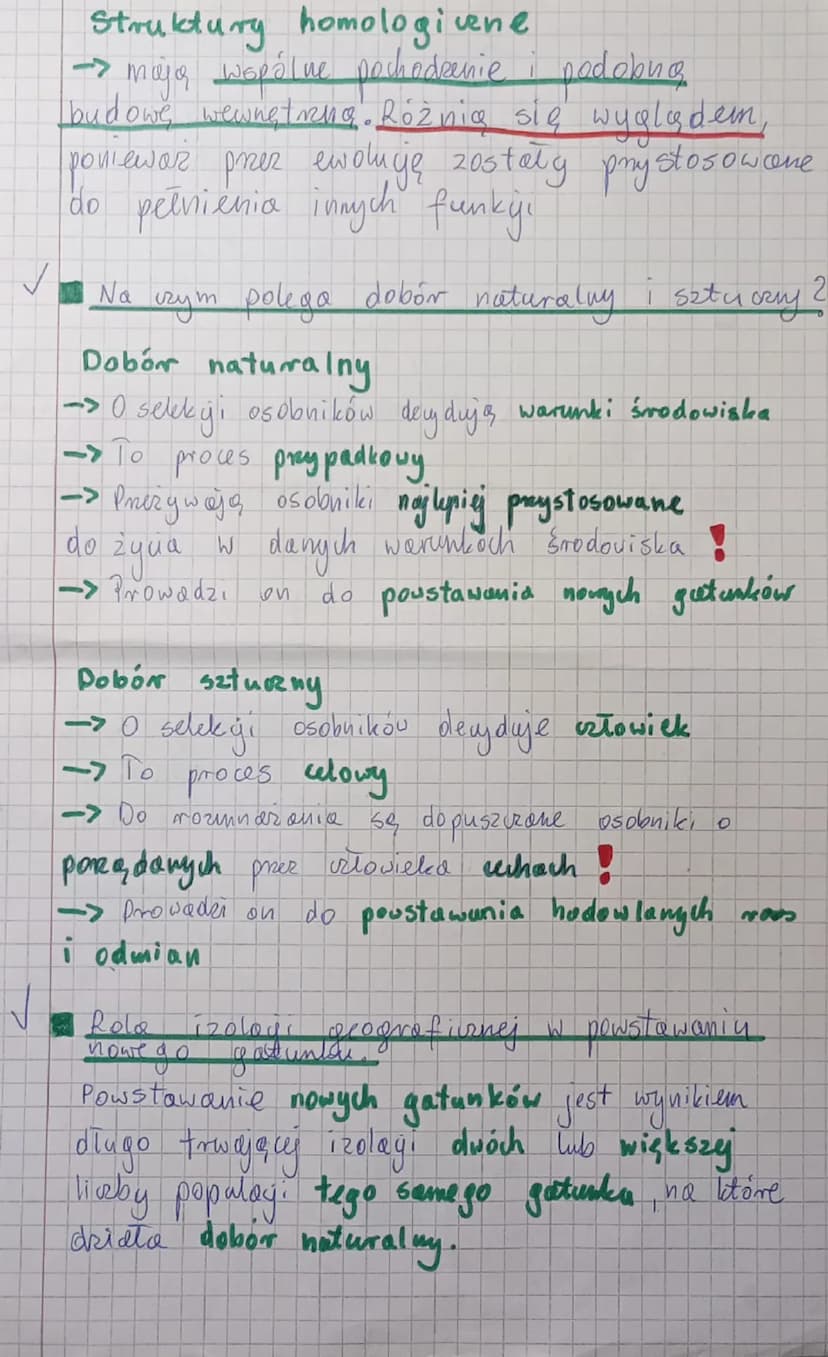 Biologia
anizmow.
V. Na czym polega proces ewolug, 2
Ewoluja to proces stopniowych zmian
w budowie ciała i sposobie życia organiz
prowadzi o