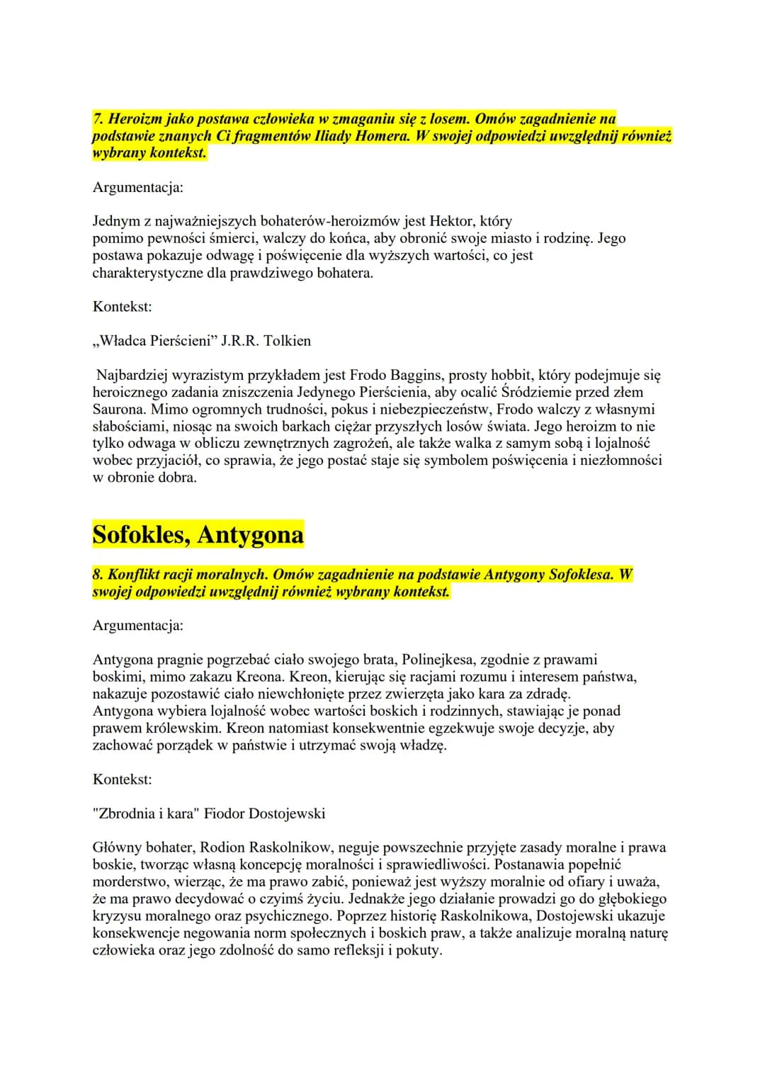 --- OCR Start ---
Biblia
1. Motyw cierpienia niezawinionego. Omów zagadnienie na podstawie znanych Ci
fragmentów Księgi Hioba. W swojej odpo