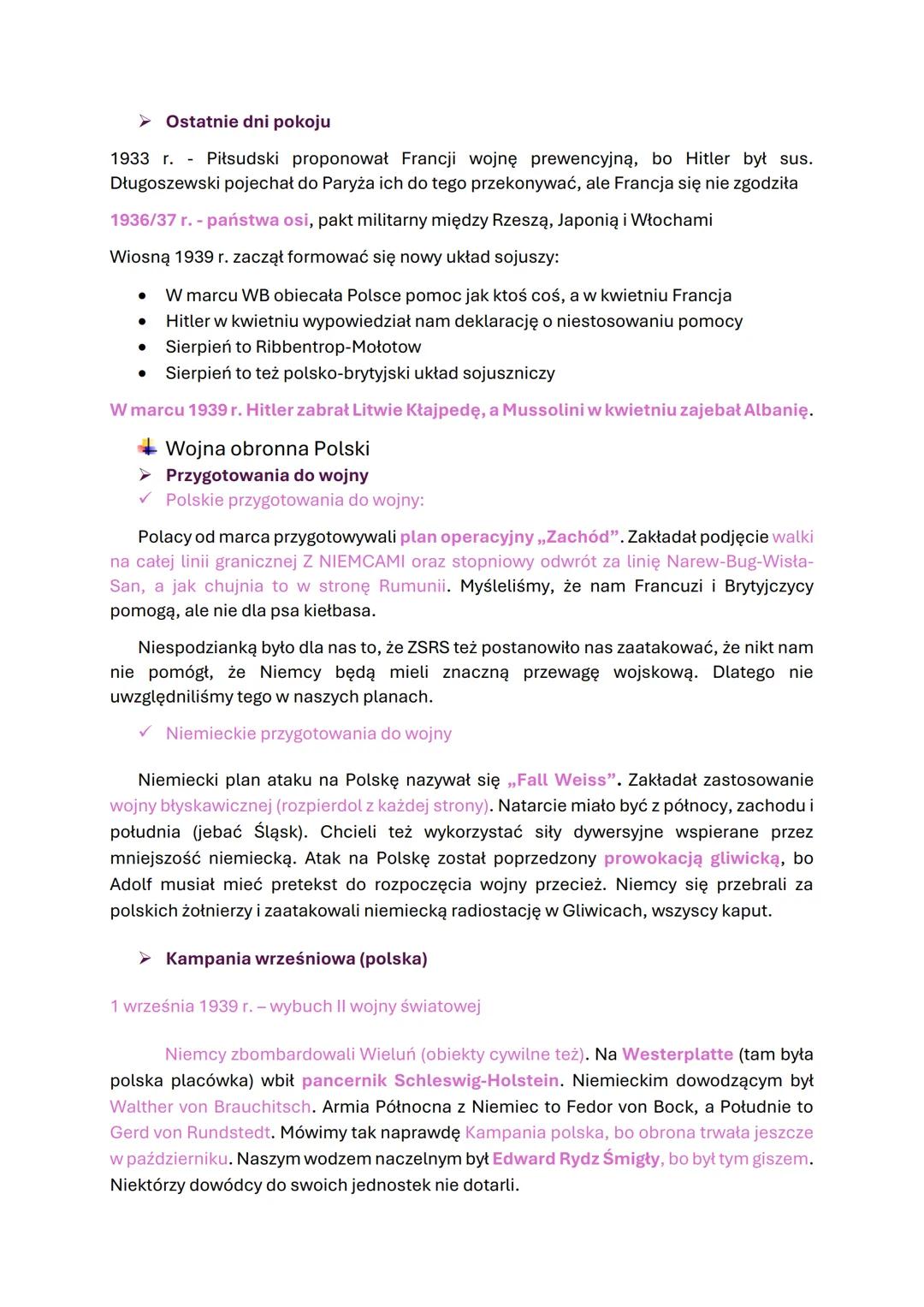 ## II wojna światowa
+ Świat przed wybuchem wojny
➤ Upadek ładu wersalskiego i ekspansja III Rzeszy
Na początku lat 30. w Europie z Wielkim 