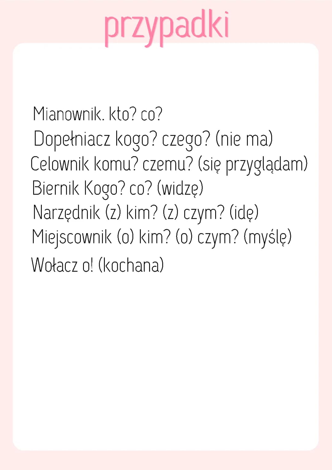 Przypadki