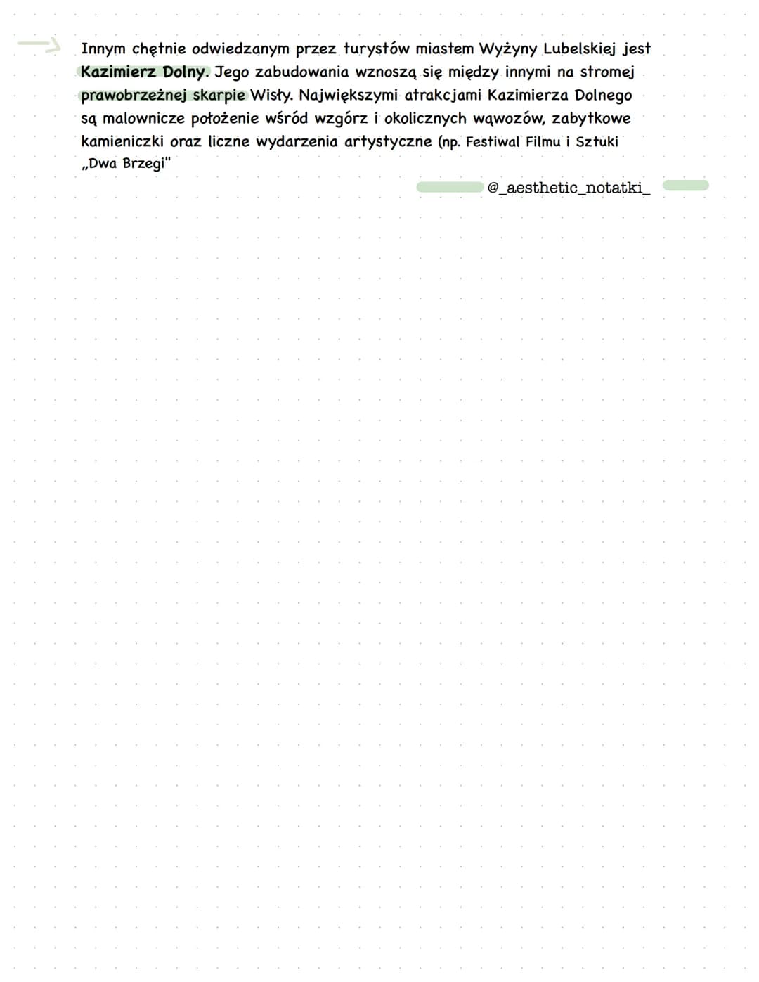 Geografic
Krajobraz rolniczy Wyżyny Lubelskiej
@ aesthetic_notatki_
W pasie Wyżyn Polskich, na wschód od doliny Wisły, leży Wyżyna Lubelska.