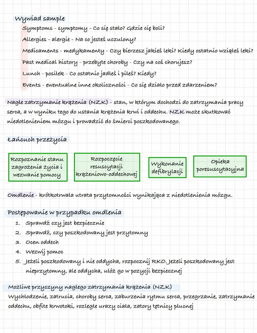 Podstawy pierwszej pomocy
I stopnia
Prowadzona jest po
wystąpieniu miejscowego
zagrożenia, np. Pożaru
budynku
Ewakutacja
II stopnia
Podejmow