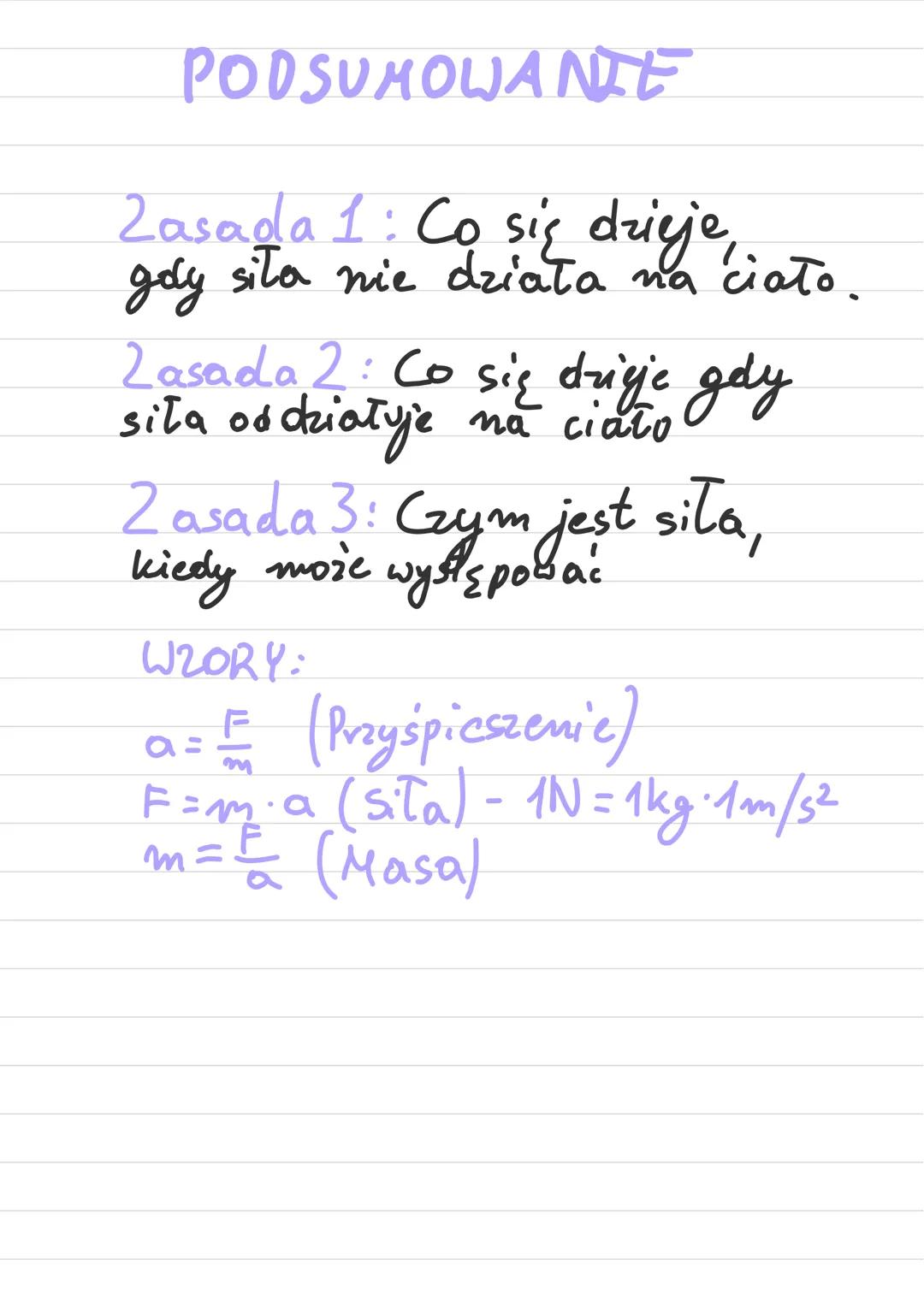 TRZY
ZASADY
DYNAMIKI
By Grzesiosiej ZASADA 1
11
Gdy na ciało nie działa
żadha siła, wo wszystkic
się równoważą, to
•Scicli ciało było w spoc
