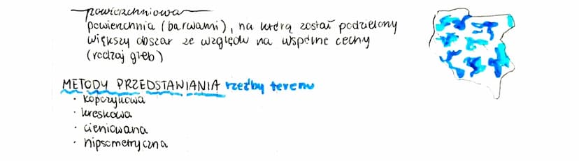 metody prezentowania informacji na mapach
ILOŚCIONE
metody
izolini
linie Taczące punkty o takich samych wartościach
→izohipsa (poziomica) - 