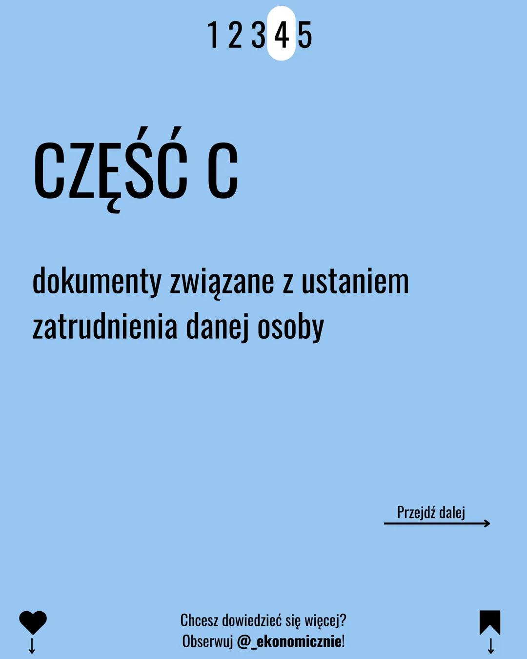12345
EKA.04
ΑΚΤΑ
OSOBOWE
Chcesz dowiedzieć się więcej?
Obserwuj @_ekonomicznie!
K→ 12345
CZĘŚĆ A
dokumenty zgromadzone w związku
z ubiegani