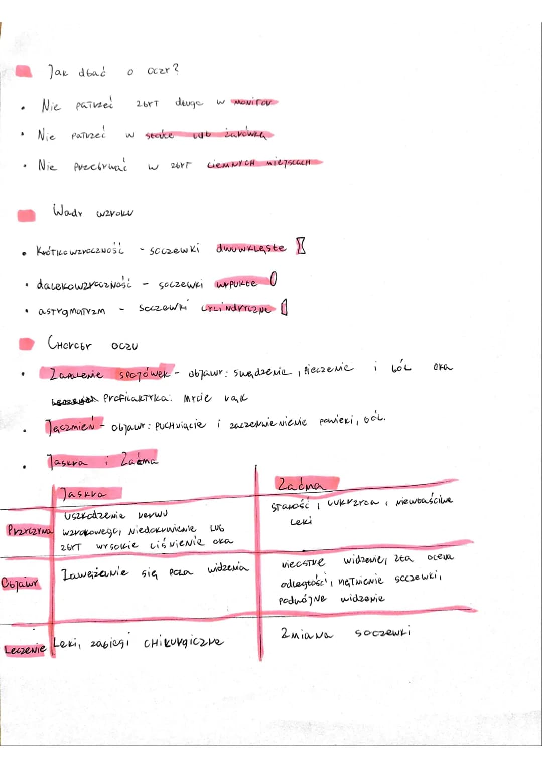 A
4
.
"
•
Budowa
Rogówka - Przeźroczysta część
Tęczówka -Nadaje OKU
mięśnie reguJon wielkość źveNicY
• Źvenica - Otwór
środku Tęczówki,
Narz