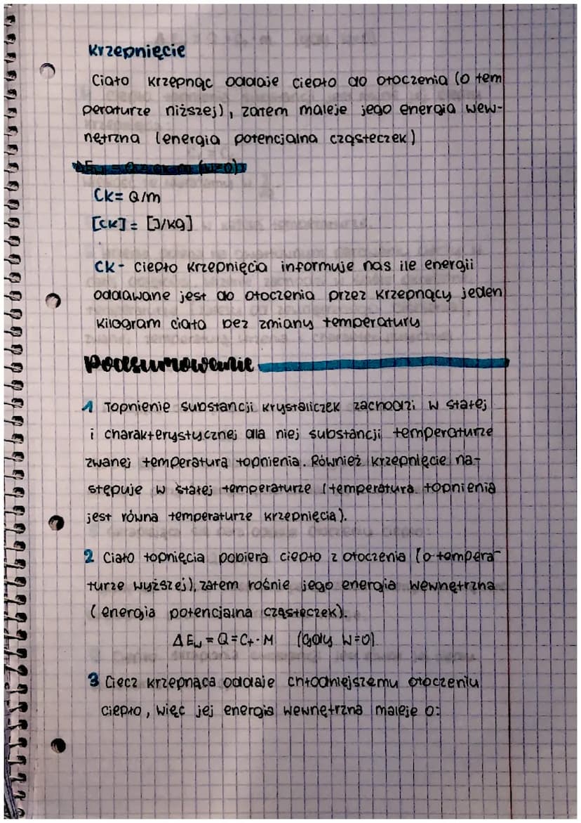 fizyka
przemiany energi w
zjawiskach cieplnyh
Energia wewnętrzna i jej
zmiana przez wylzoncunie
Czym jest energia wewnętrzna ?,
W termodynam
