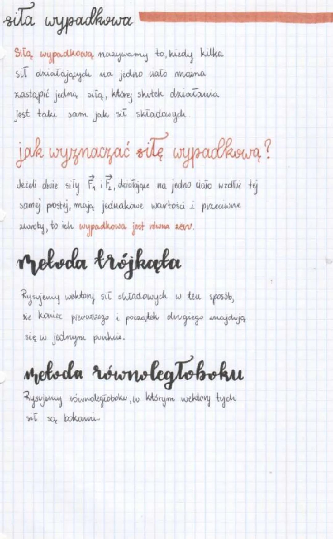 Co to jest siła wypadkowa? Wyjaśnienie z przykładami