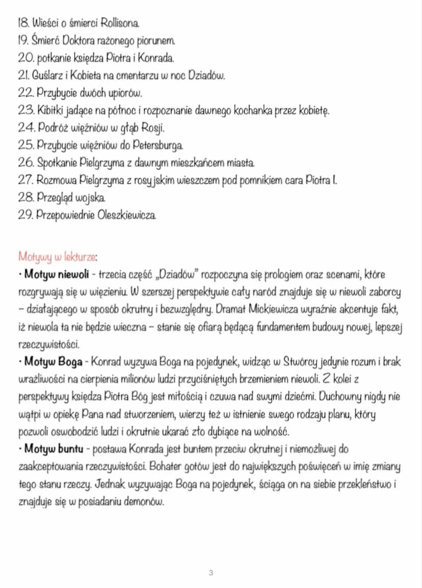 Adam Mickiewicz
Dziady cz. 3
Geneza:
Adam Mickiewicz, z powodów do dzisiaj nie do końca wyjaśnionych, nie wziął udziału w
powstaniu listopad