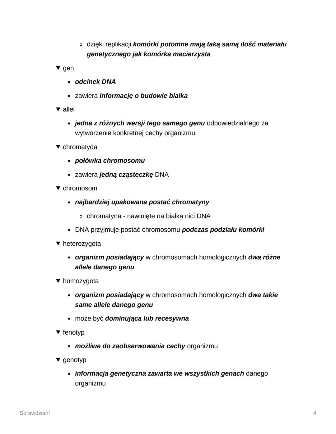 Sprawdzian!
Date @December 16, 2022
Nauka Jeszcze się uczę
Tags
Sprawdzian!
Sprawdzian biologia
Zagadnienia:
• ocenić poprawność zdań opisuj