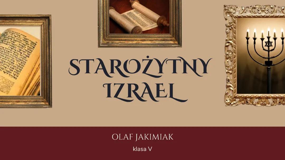 Starożytny Izrael