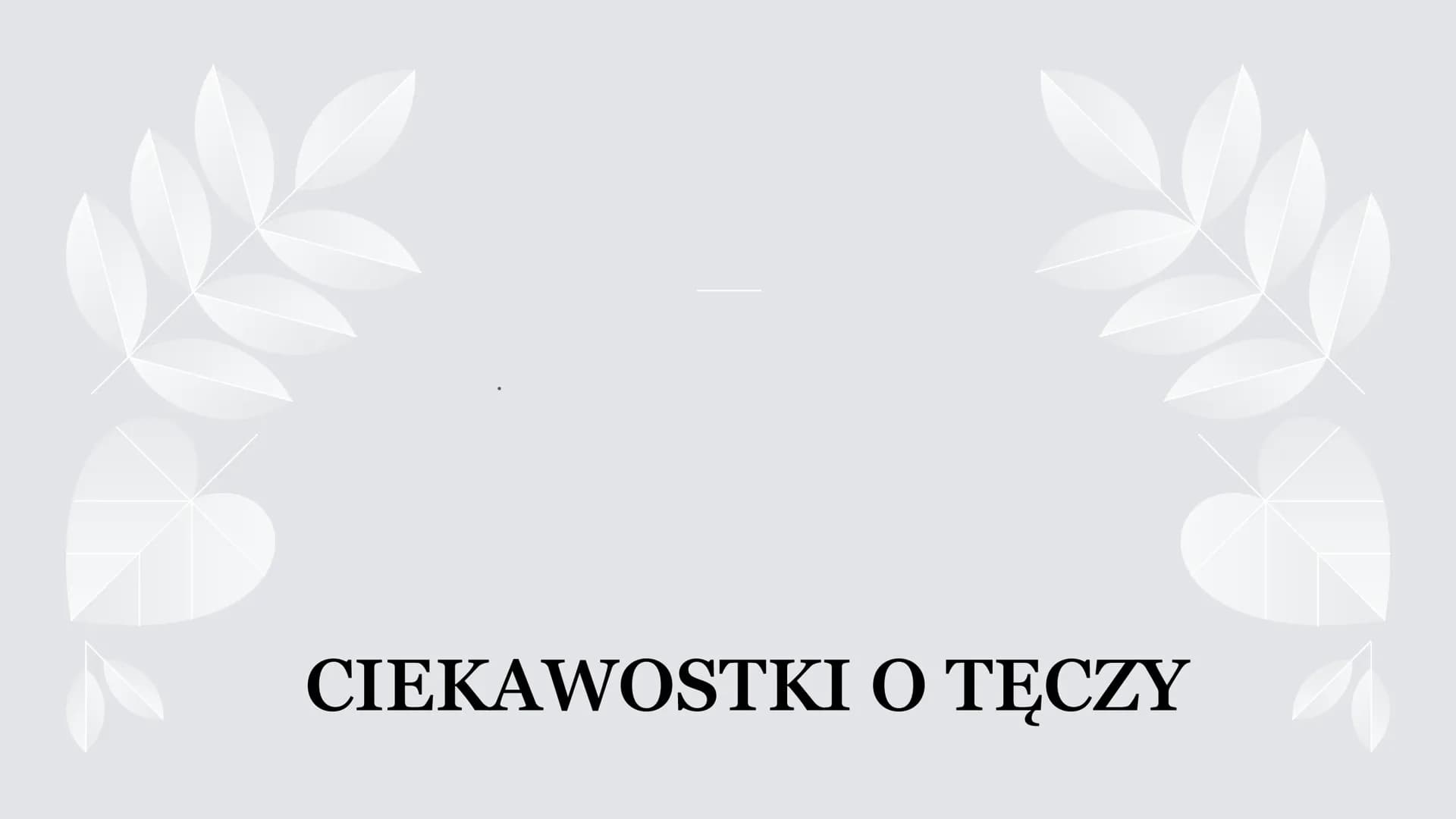 Zjawiska optyczne w
przyrodzie
Czym są?
Zjawiska optyczne, które
można zaobserwować w
przyrodzie: Tęcza
Wieniec
Zjawiska optyczne, które
moż
