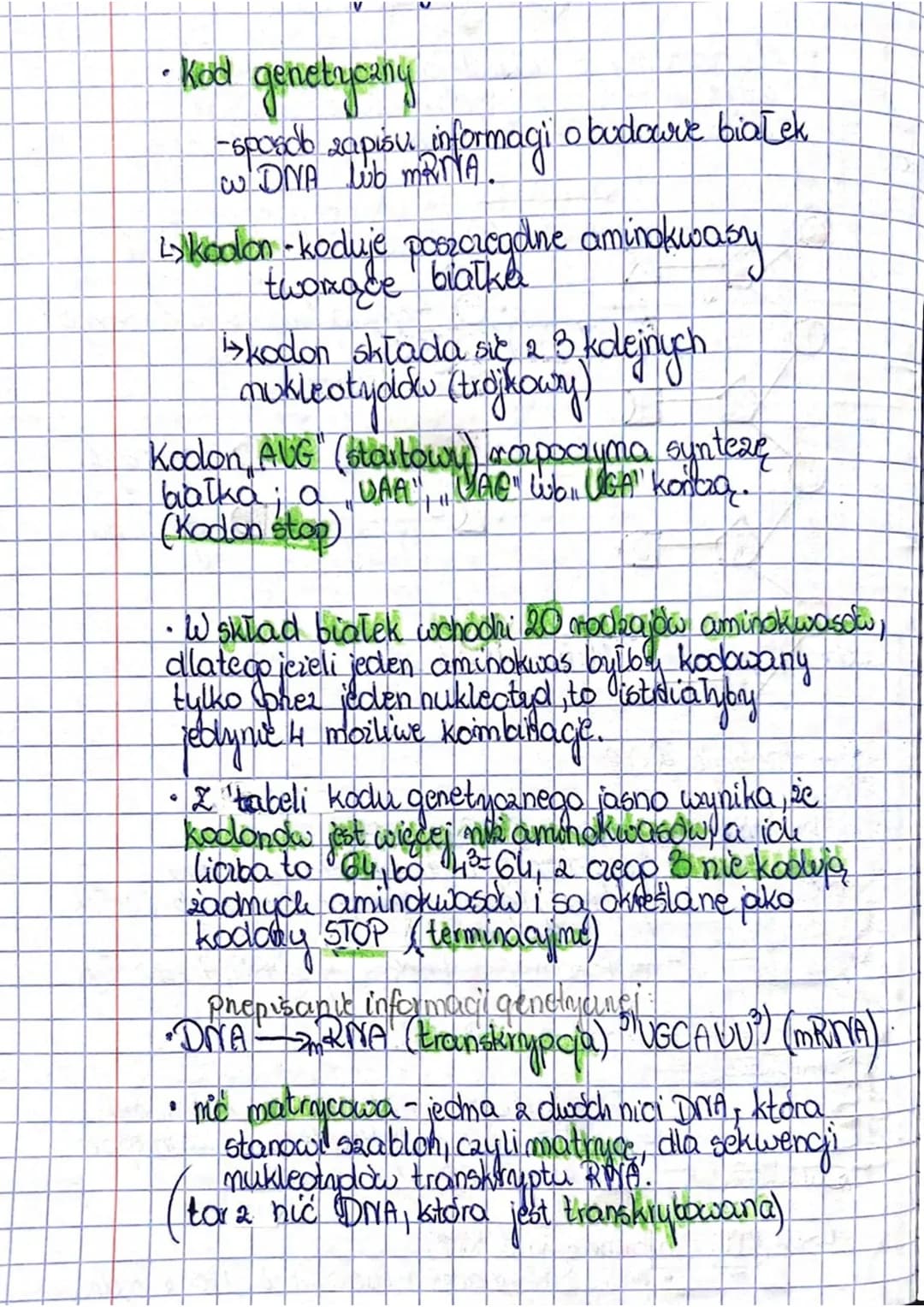 <h2 id="geneticcode">Genetic Code</h2>
<p>The genetic code is the way of encoding information about the structure of proteins in DNA. Each c