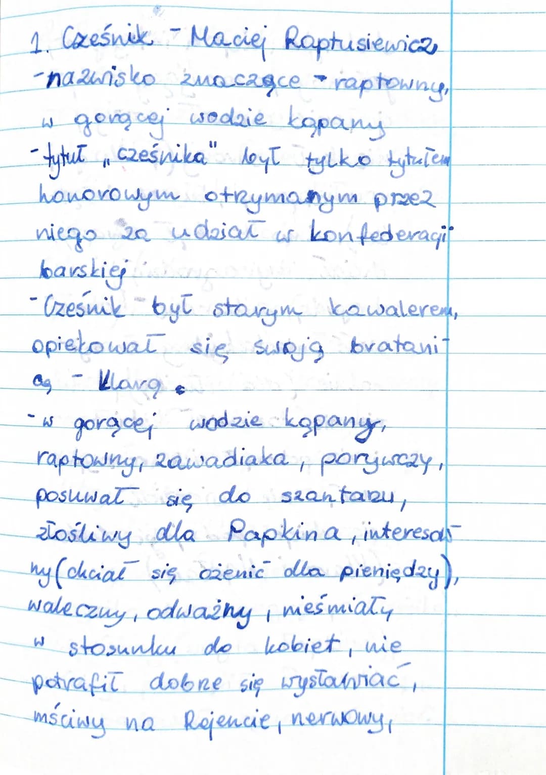 mór zavazo
Cześnik Raptusie - Rejent Milczek
-Klara
-Wacław
-Papkin
-mulare
Dyndalski
-Perełka toit
-śmigalski
-Podstolina
M
mur 1. Cześnik
