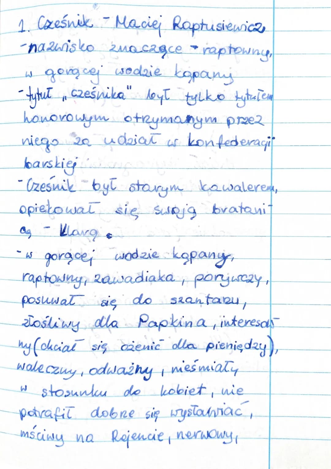 mór zavazo
Cześnik Raptusie - Rejent Milczek
-Klara
-Wacław
-Papkin
-mulare
Dyndalski
-Perełka toit
-śmigalski
-Podstolina
M
mur 1. Cześnik
