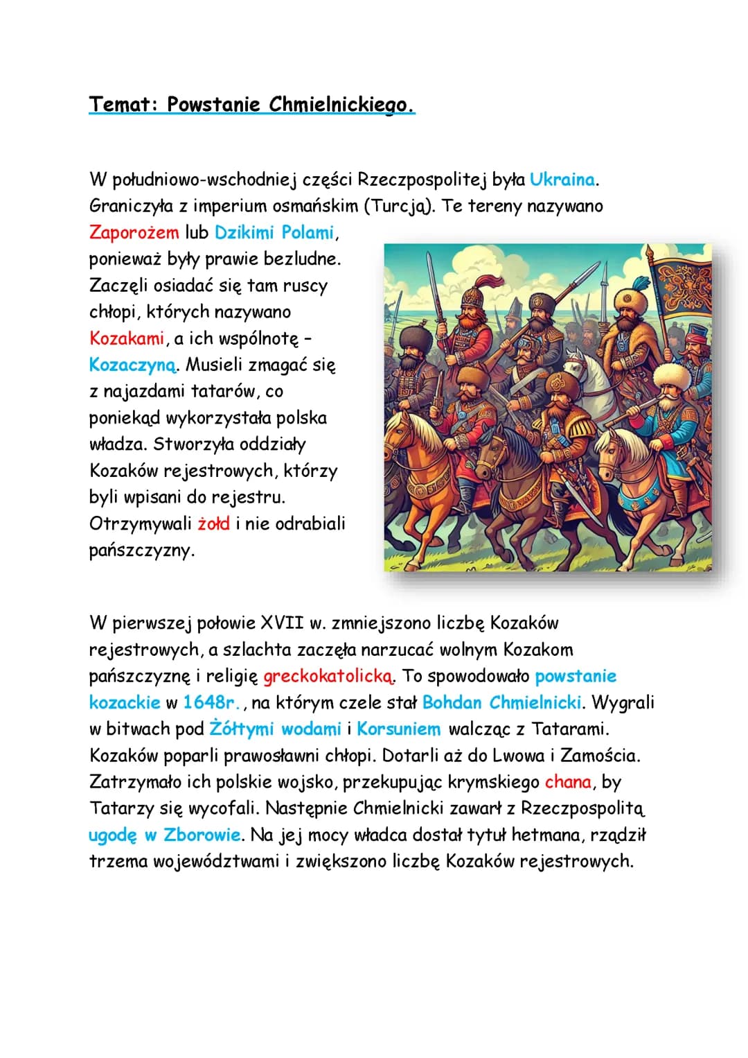 Powstanie Chmielnickiego