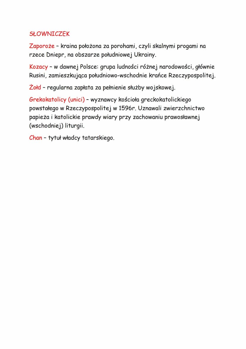 # Temat: Powstanie Chmielnickiego.

W południowo-wschodniej części Rzeczpospolitej była Ukraina.
Graniczyła z imperium osmańskim (Turcja). T